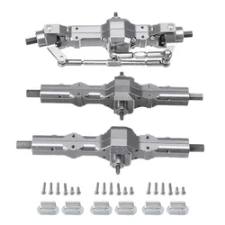 3 sztuk metalowe przednie pośrednie tylna oś dla WPL B16 B36 JJRC Q60 Q63 Q64 Fayee FY004 MN-77 6WD 6X6 RC samochodów ulepszenia części