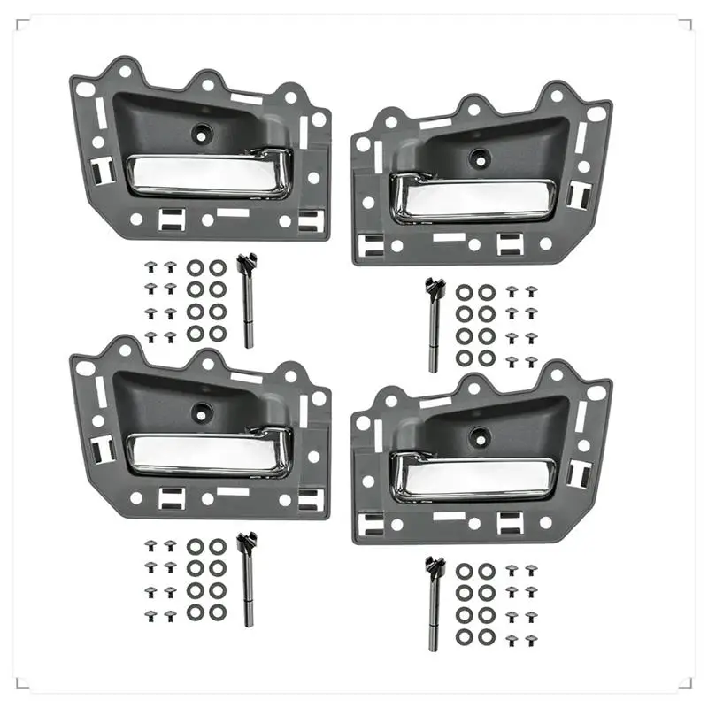 

Car Inside Interior Door Handle Set For Jeep Grand Cherokee 2005-2011, 1JV471J3AA, 1JV461J3AA, 5HR411J3AK, 5HR421J3AK
