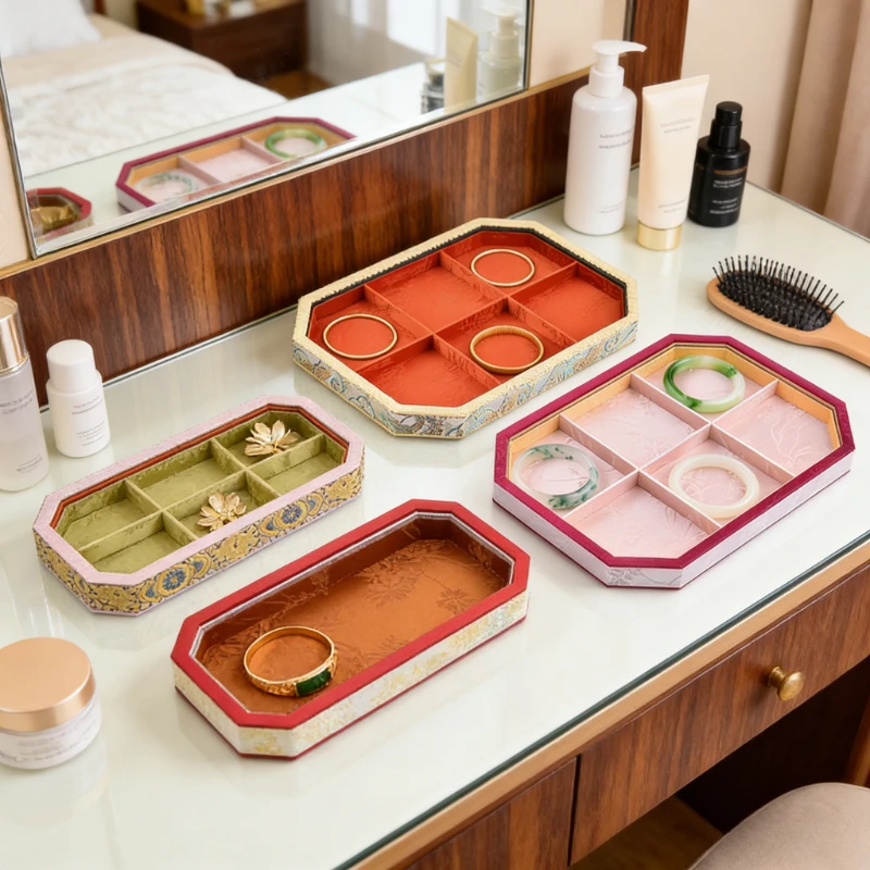 1pc Jewelry Tray Necklace Storage Display Suitable for Jewelry Store Live Streaming and Shopping Center Use