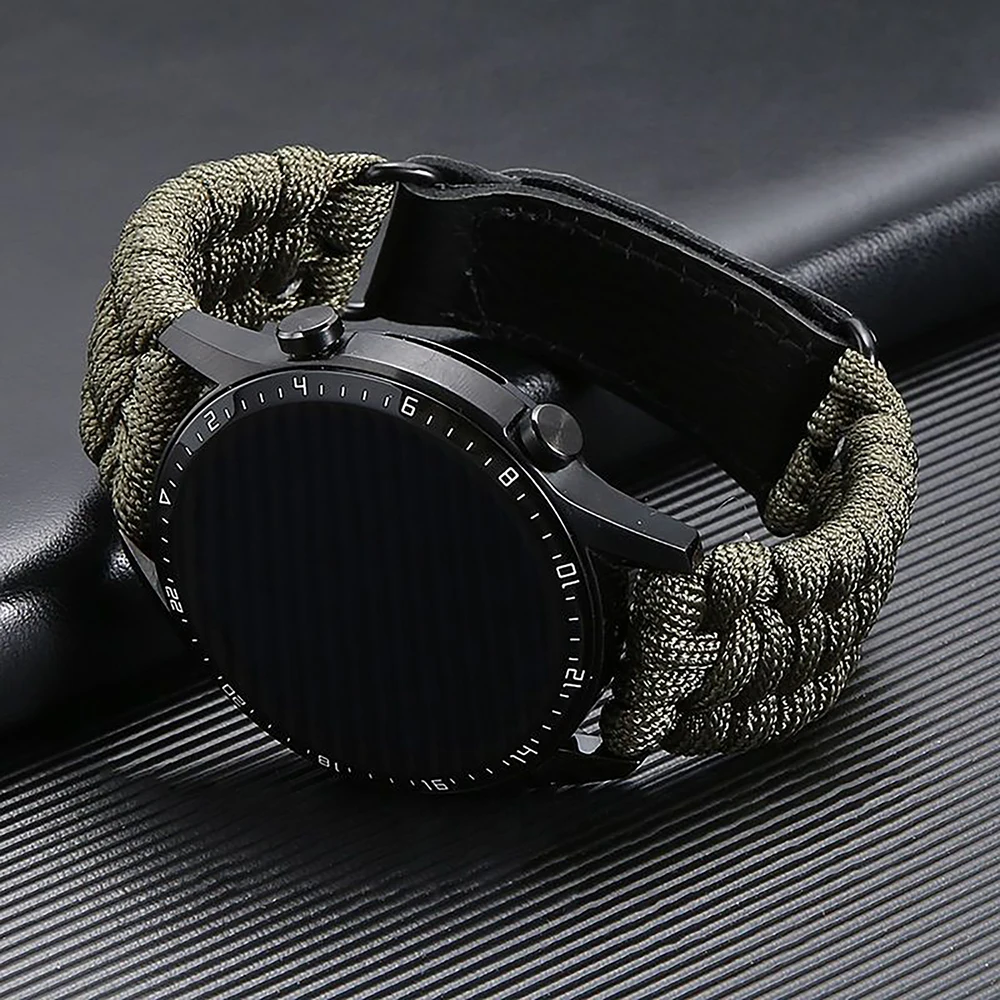 22mm Band For Huawei Watch 4 3 GT3 2 Pro 46mm Amazfit GTS GTR 4 3 2 U S Soft  20mm Samsung Galaxy Watch 3 4 5 6 Classice Strap