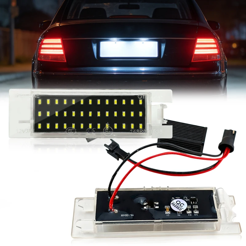 2Pcs Led Number Lic…