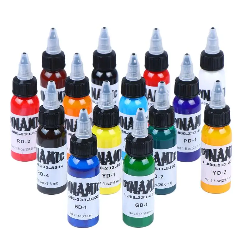 

Non Toxic 30ML Multicoloured Tattoo Ink Kit for Professional DIY and Safe Skin Application