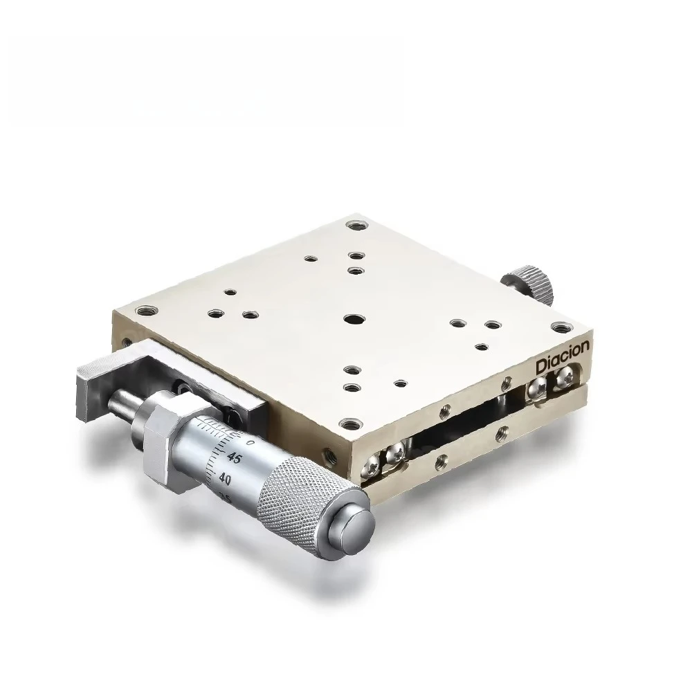 MBXY70 High Precision 70*70mm Manual Linear Ball Guide Stage Large Load Capacity XY-axis Sliding Table