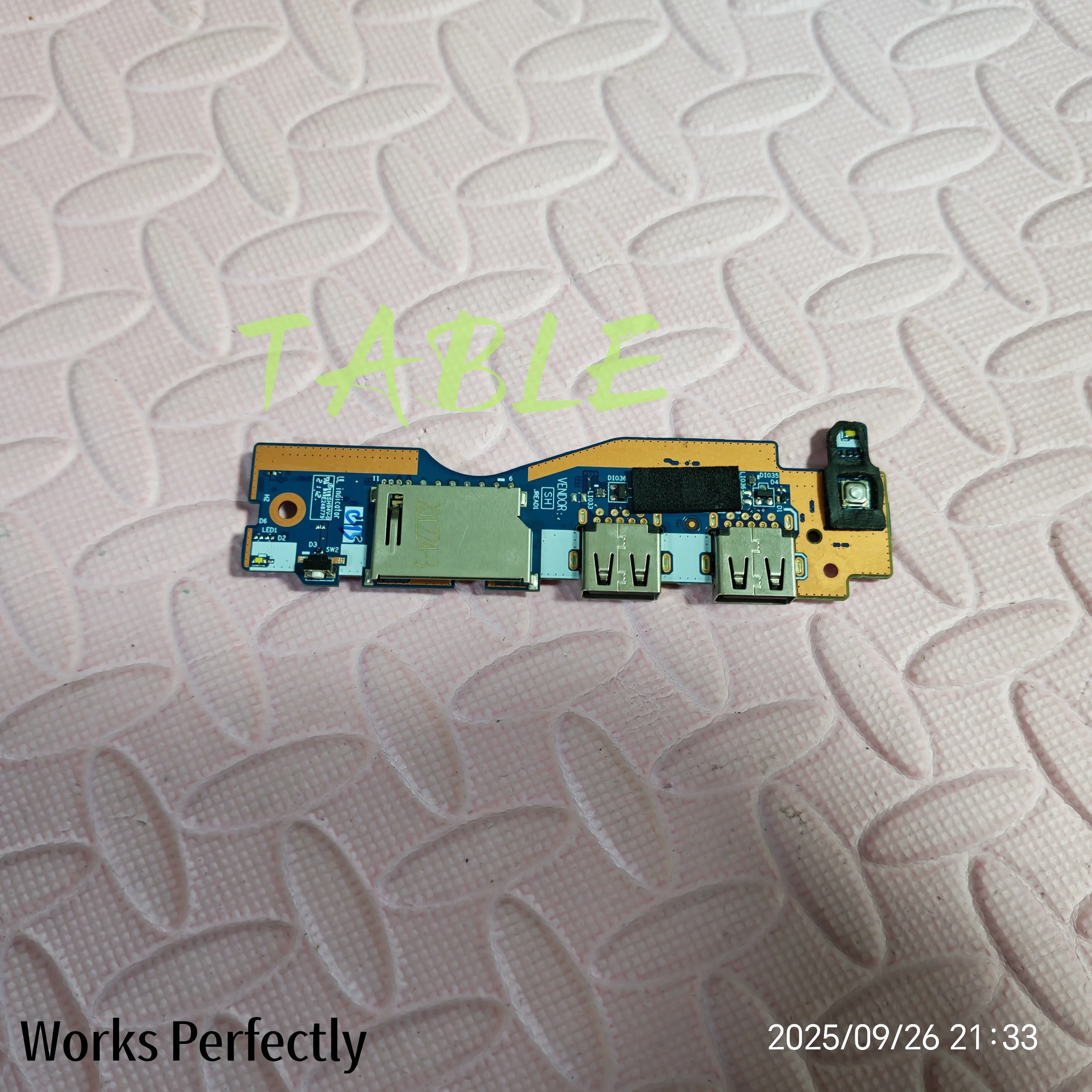 For Lenovo IdeaPad 5-15iil05 5-15itl05 XIN-15IIL USB power board 5c50s25036 gs557 NS-C681 with/wo cable