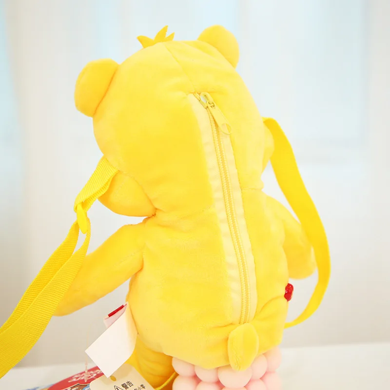 本物のケアベア ラブベア バックパック 誕生日ぬいぐるみ 誕生日プレゼント かわいいスクールバッグ 友達へのプレゼント