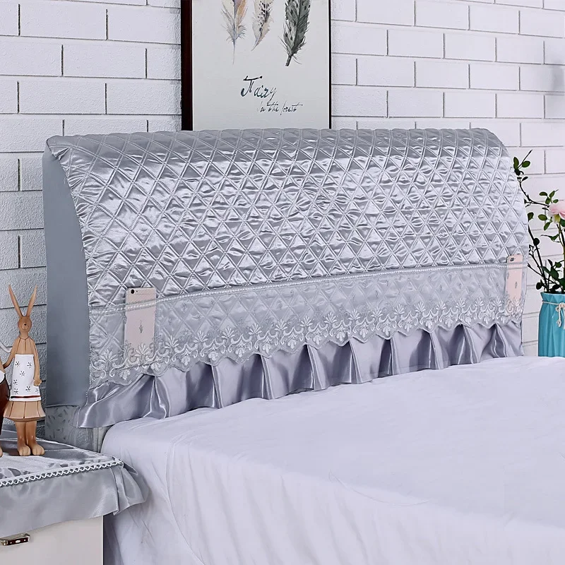 European All-inclusive Bed Head Cover Lace Bed Head Back Protective Cover Headboard Cover Backrest Dust Cover Bedroom Decor