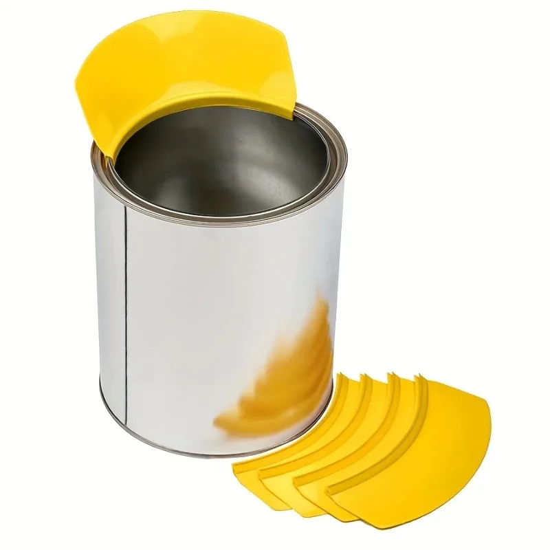 1pc Paint Can Spout, Fits All Pint, Quart Painting Cans, All In One Pouring Accessory,Paint Brush Holder,Paint Bucket Attachment image 3