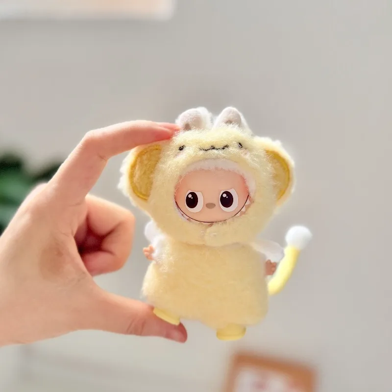 

Ropa Labubu kawaii Animal Themed Clothing For Mini Labubu V4 The Monsters Pin Doll Clothes Accessories For Labubu Doll Gifts