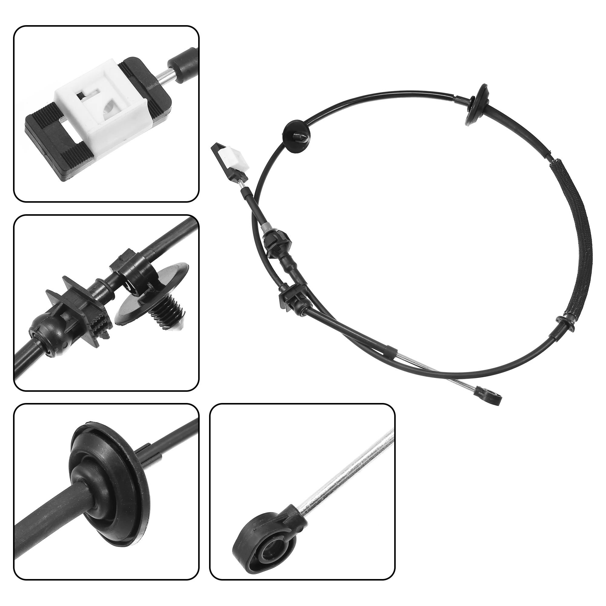 UXCELL Gear Shift Cable Transmission Shifter Wire Replacement for Ford Excursion 2000-2005 for Ford F-250 F-350 F-450 F-550 5.4L