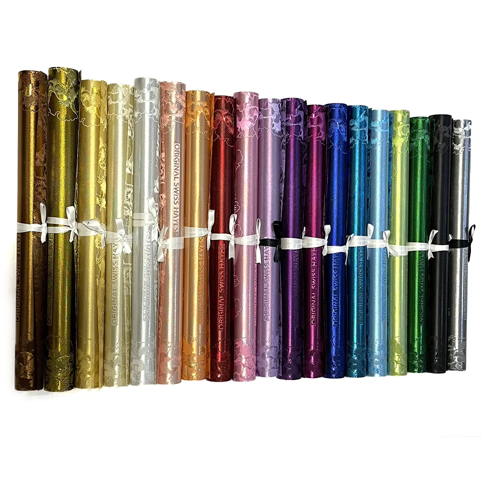 فاخر هايز الأفريقي جيلي وغطاء الرأس 2 قطعة مجموعة ، ثلاثية الأبعاد التطريز السماء الزرقاء السويسري الدانتيل ربطة الرأس النسيج للنساء حفل زفاف TX-2-6 #6