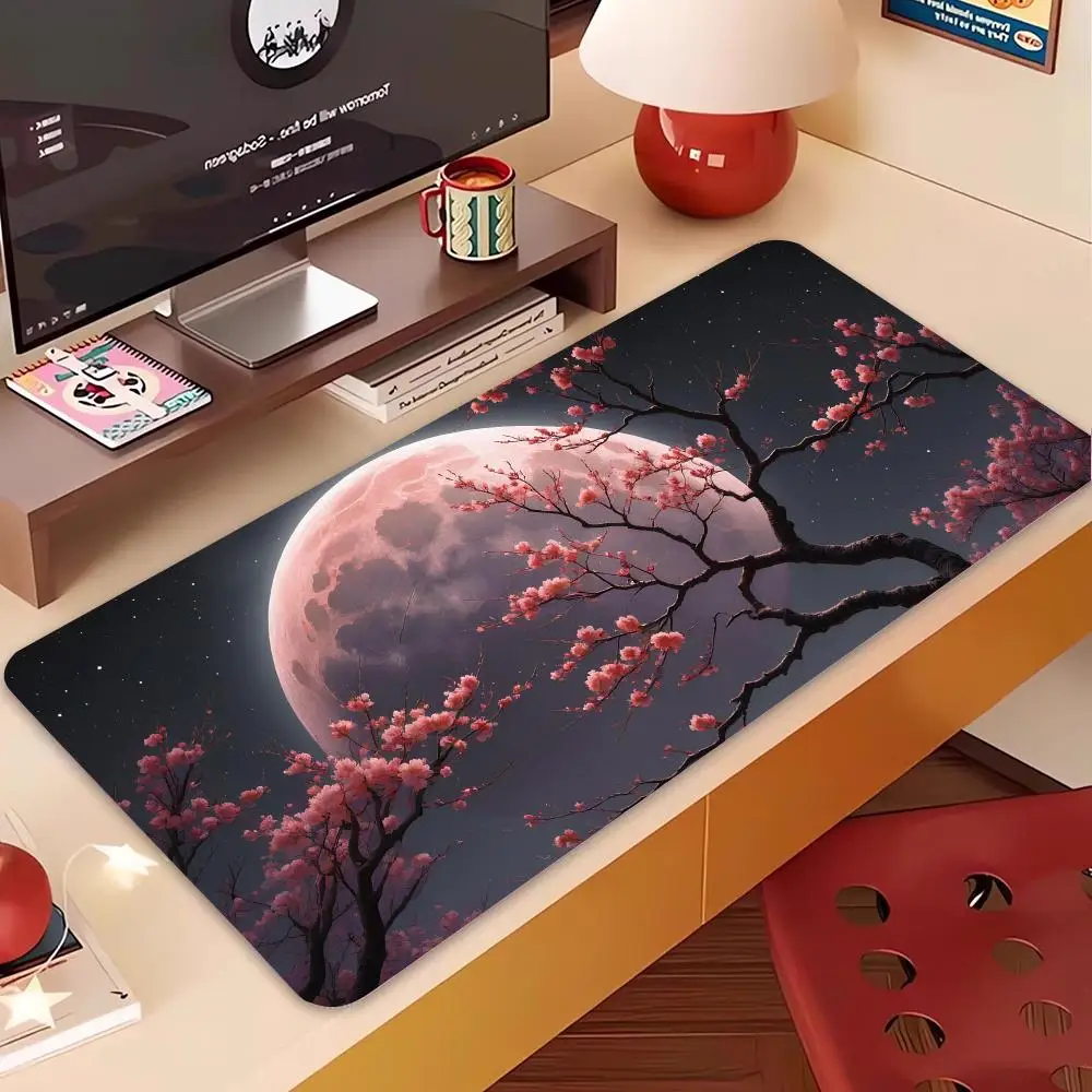 Chinese ink mountain mousepad Desk mat game card mat match quiet bedroom learning office desktop layout
