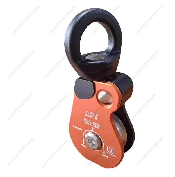 Rotating Universal Rope Pulley Knotting Universal Joint Climbing Climbing High-altitude Operation User Single Pulley