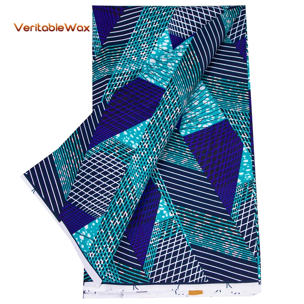 2024 Veritablewax Ankara Africa printed batik fabric patchwork sewing dress material artwork accessory 100% polyester N-30