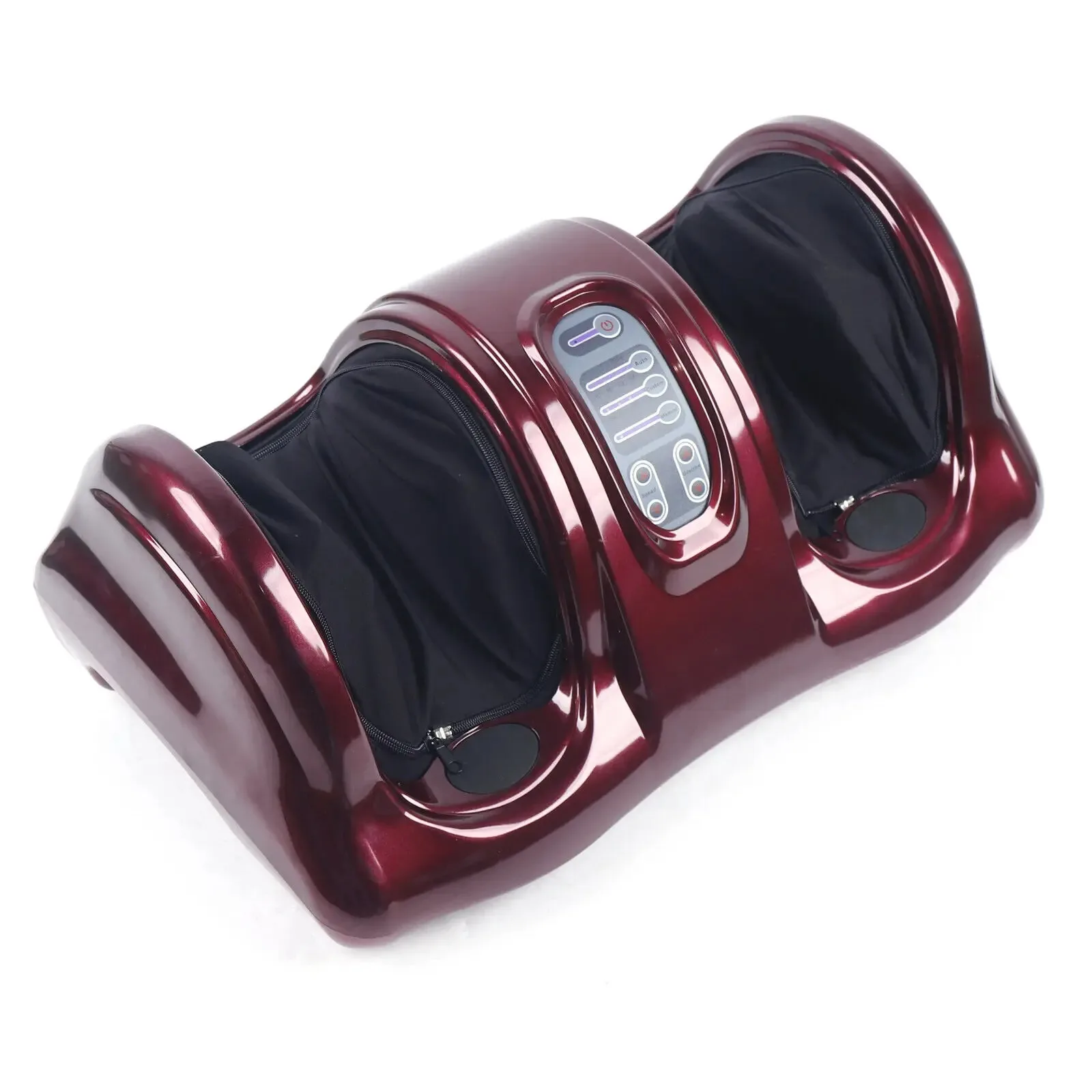 Shiatsu voet- en kuitstimulator met 3 snelheidsniveaus, kneedrol en afstandsbediening voor circulatieverlichting