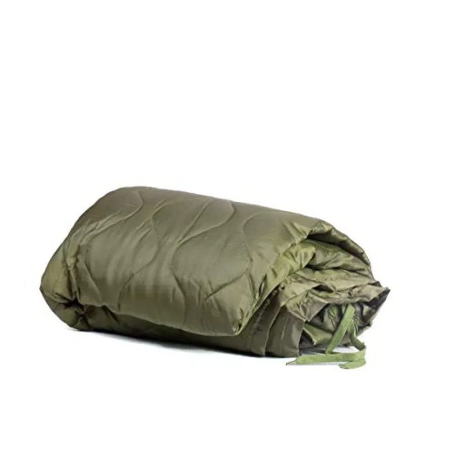 

Тактическое одеяло-пончо OD Green Army Camping Blanket Woobie - Легкое многофункциональное всепогодное одеяло для кемпинга
