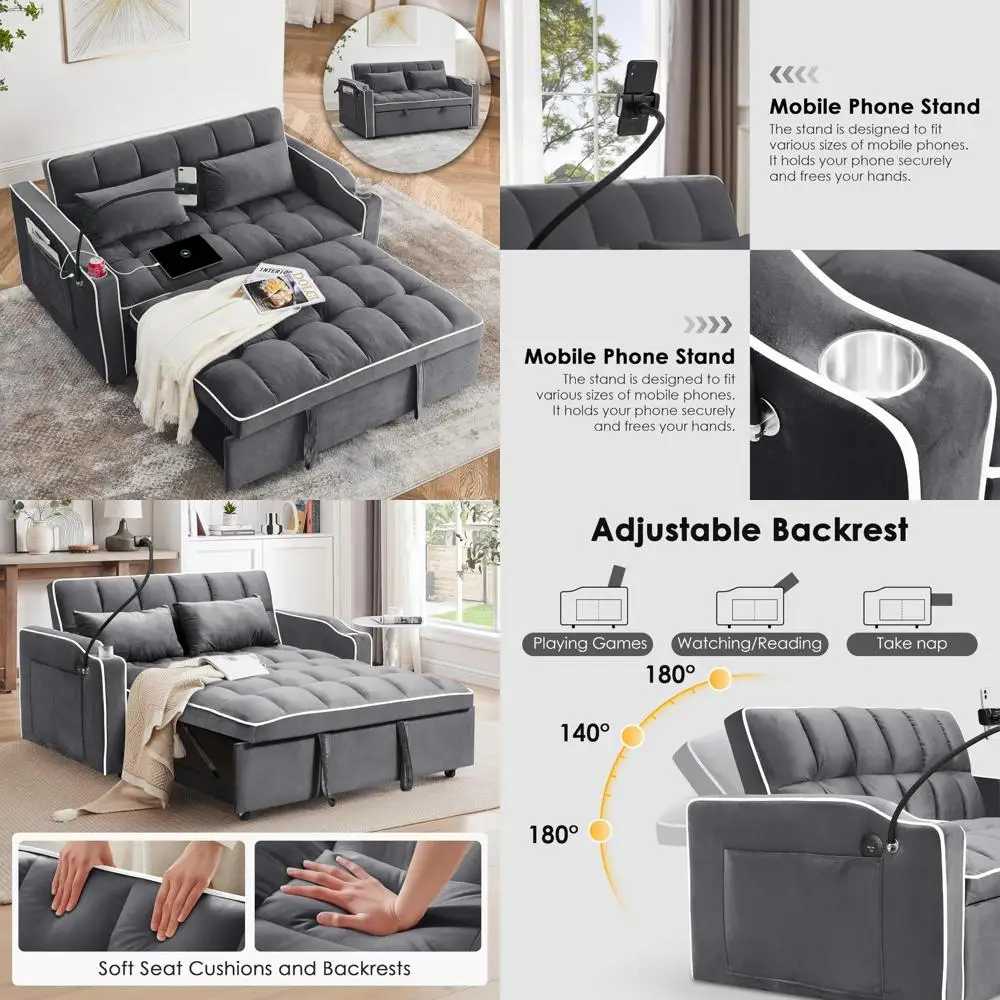 

Modern Bedroom Nightstand with Drawer and Open Shelf, White, Storage Side Table with Hutch for Contemporary End Table Use