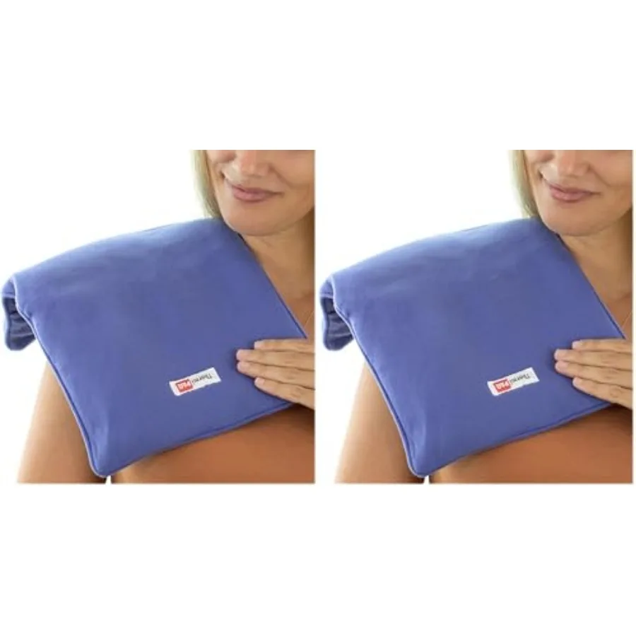 

ThermiPaq Reusable Ice Pack and Hot Cold Pack for Injuries - Shoulder, Elbow, Ankles, Back and Knee Ice Pack, X-Large, 9.5 Inch