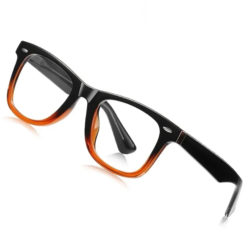 

Ollymurs Personalized Multifocal Blue Light Protection GlassesGeometric Design Photochromic Progressive Customizable Prescripti