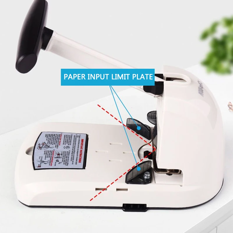 2 In 1 Multifunctional Manual Round Hole Punch & Corner Rounding Machine Paper Cutting Tool for Office File Processing