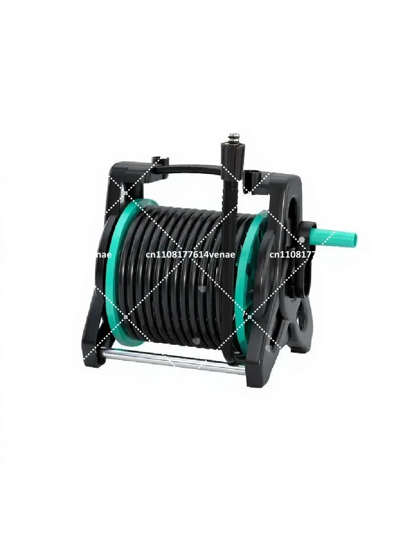 High Pressure Water Pipe Reel for Car Washing Machine, Heavy Duty Hose Reel, Auto Rewind Wall Mount