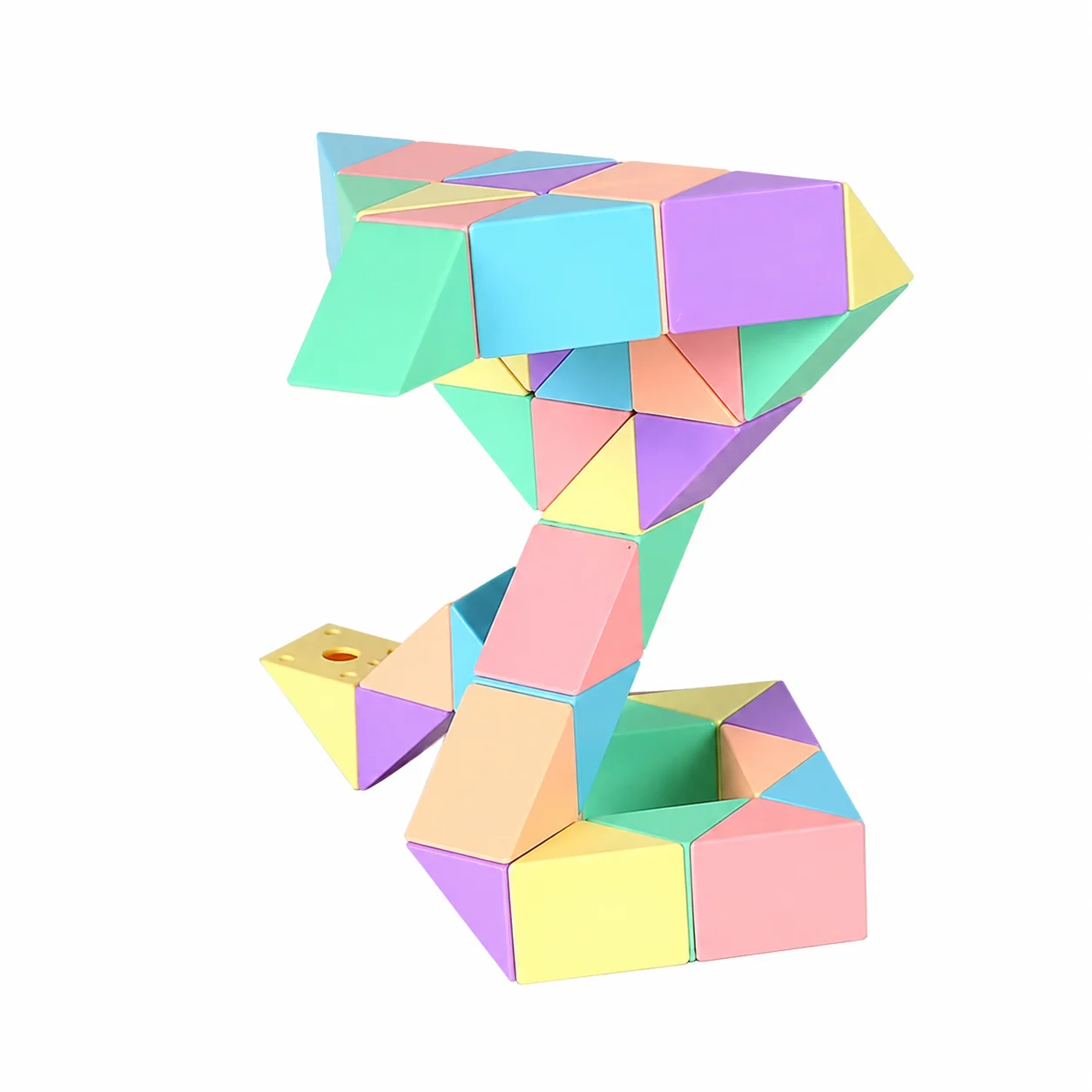Magic Ruler Puzzle Maze Toy Hand Game Case Box Fun Brain Game Challenge Toys Antistress Twist Snake Folding Toy (36)