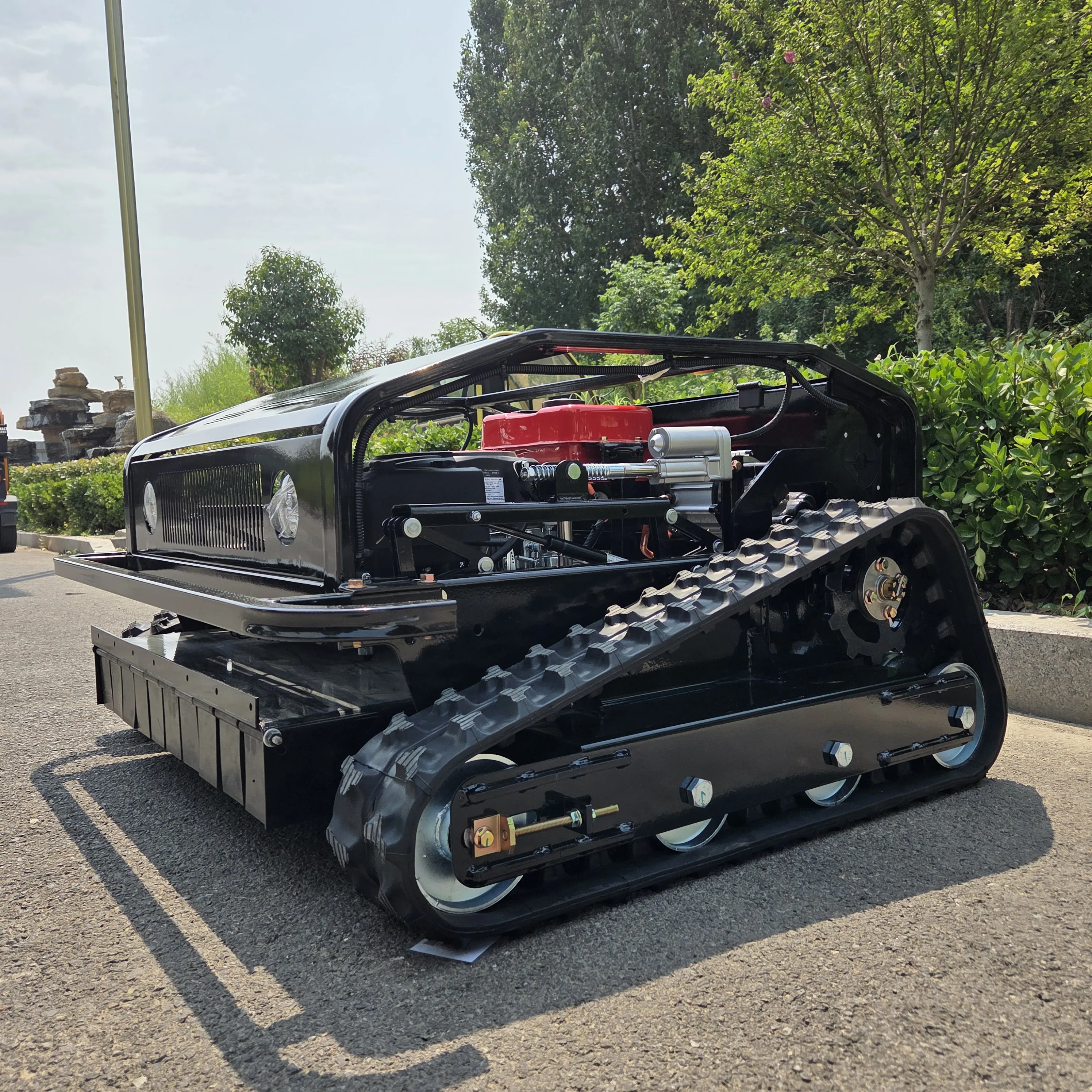 Tosaerba domestico intelligente, telecomando completamente automatico, super arrampicata, bassa manutenzione, il prato da giardino è sempre pulito