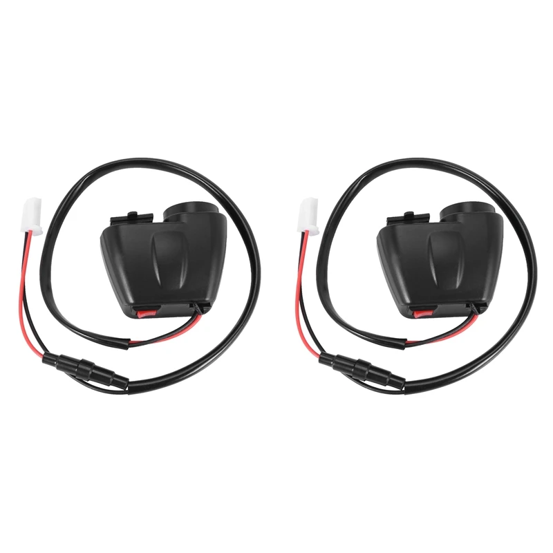 Cargador USB para motocicleta con voltímetro, termómetro con pantalla LED, 2.1A, 12V, 2 uds.