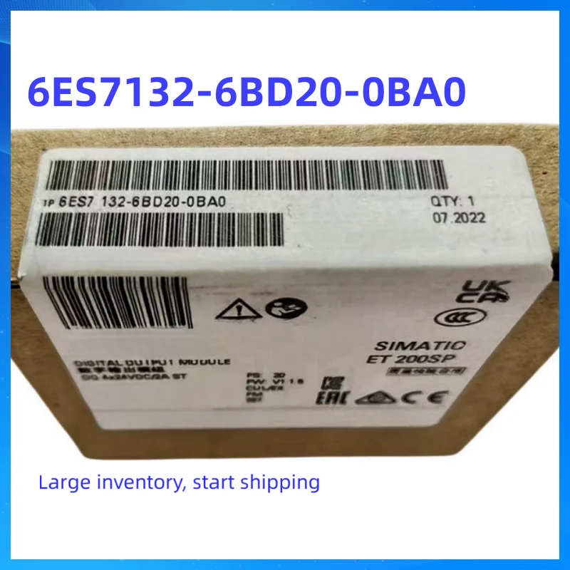 6ES7132-6BD20-0BA0  SIMATIC ET 200SP, digital output module