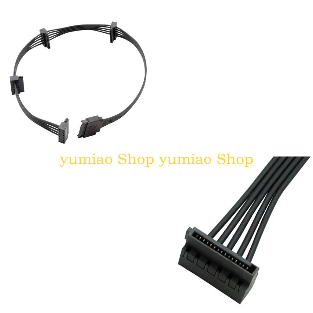 

587B 15pin Male Female Adapter Extension Cable 15-Pin Male/Female to 3/4/ 5