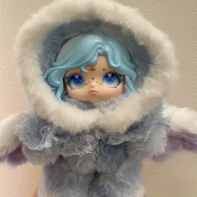 Original dumia aria sussurro de neve traços série caixa cega bonito aria anime figura kawaii boneca kawaii surpresa saco brinquedos presente