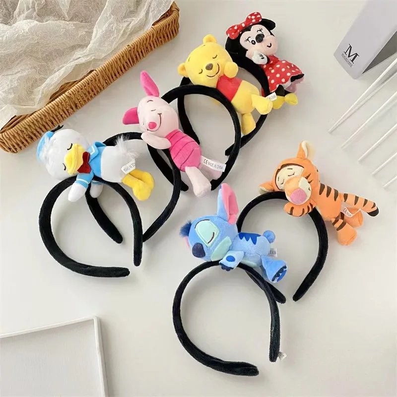 

Disney Stitch Minnie Mouse Cute Cartoon Headband Winnie The Pooh Hair accessory Suitable Festival Costumes Christmas Present