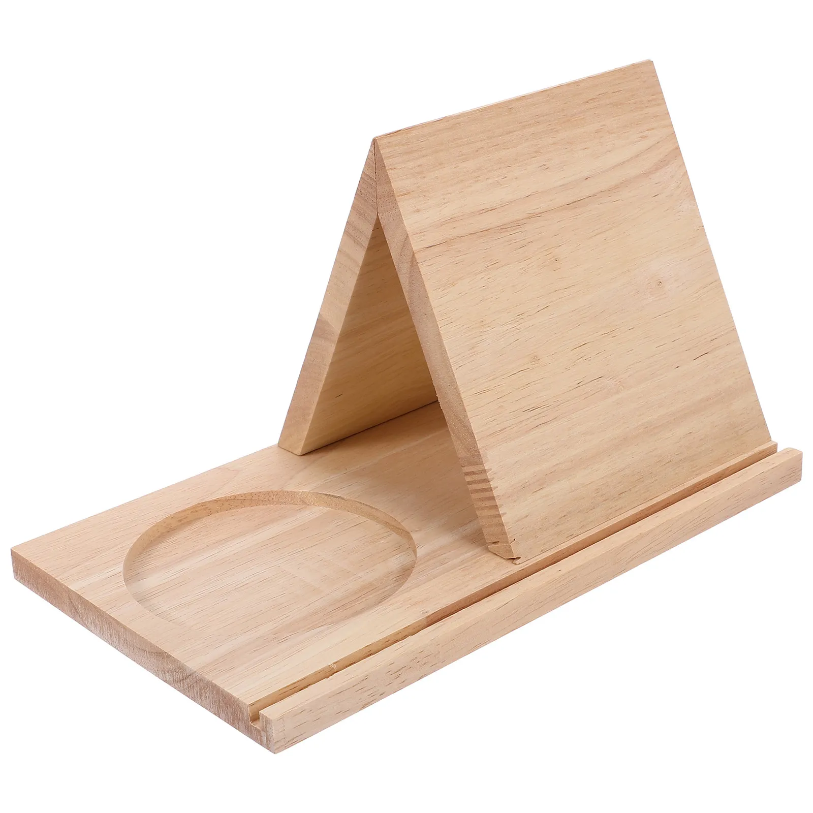 wooden-triangular-bookshelf-stable-triangle-book-stand-page-holder-cup-holder-desktop-storage-shelf-portable-book-rest-organizer