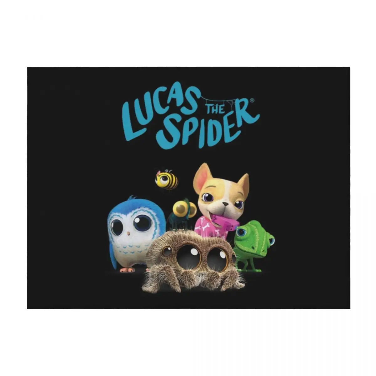

Lucas the Spider & Friends Throw Blanket Single Custom cosplay anime Soft Plush Plaid Blankets