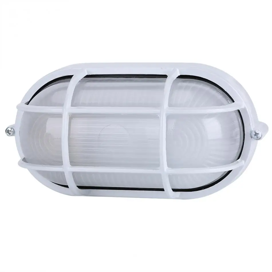 Oval Sauna Light Vapor-Proof Explosion-Proof Light Lamp for Sauna Steam Room Bathroom Use