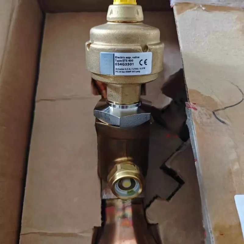 1pcs ETS400 034G3503 New Chiller Electronic Expansion Valve Central Air Conditioning Throttle Valve Regulating Valve