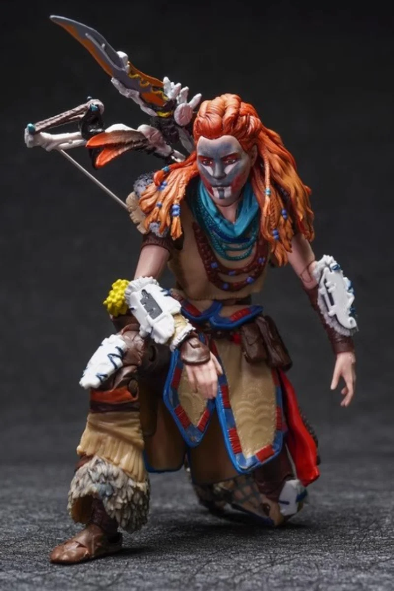 6 Inches Spin Master Ps5 Horizon Zero Dawn Aloy Luxury Edition Action Figure Movable Joint Doll Model Garage Kit Toys Gift