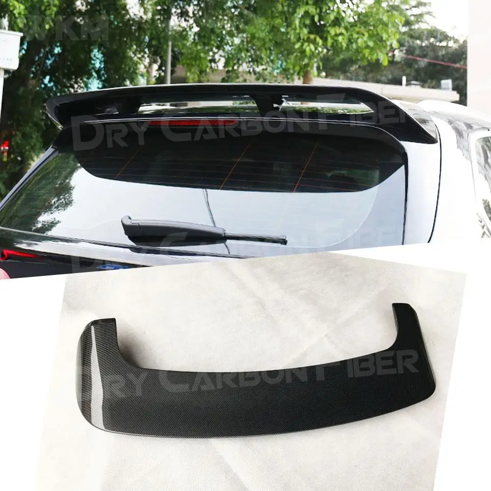 

Глянцевый черный задний спойлер на крышу из АБС-пластика для BMW X5 G05 2019+, спойлер на заднее крыло, карбоновый вид