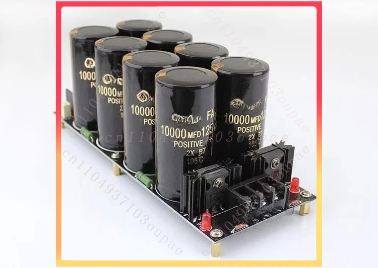 Finished Product for Ri Li 10000uf125V8 Capacitor Soldered for Schottky Rectifier Filter Power Board Audio Amplifier