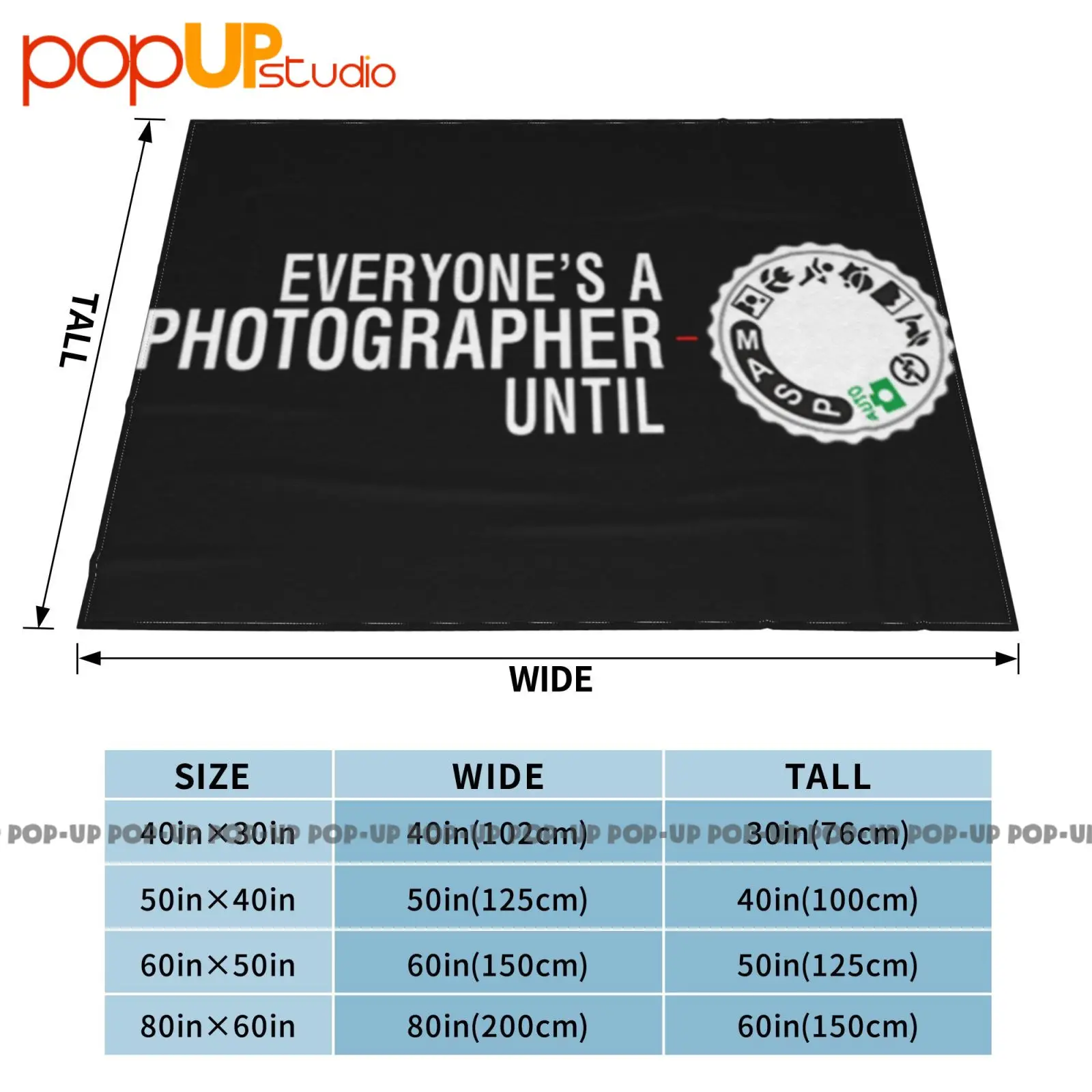 Everyone'S A Photographer Until Manual Mode Ultra-Soft Blanket Quilt Winter Sofa Cover Bed Covers
