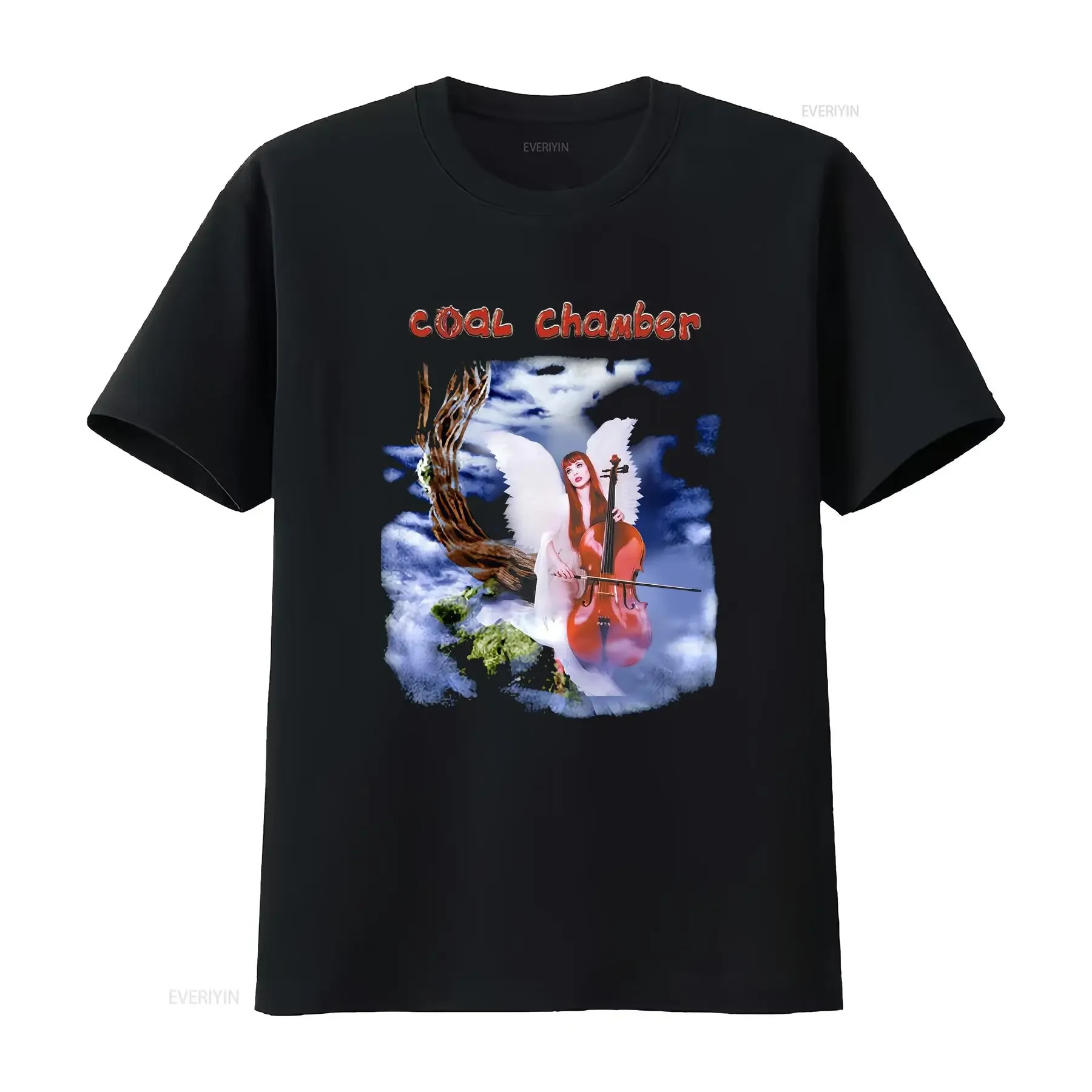 1999 COAL CHAMBER Band Music Black Size S to 5Xl T Shirt AH1297 vintage Washed Slightly Top For Everyday Wear Stretched