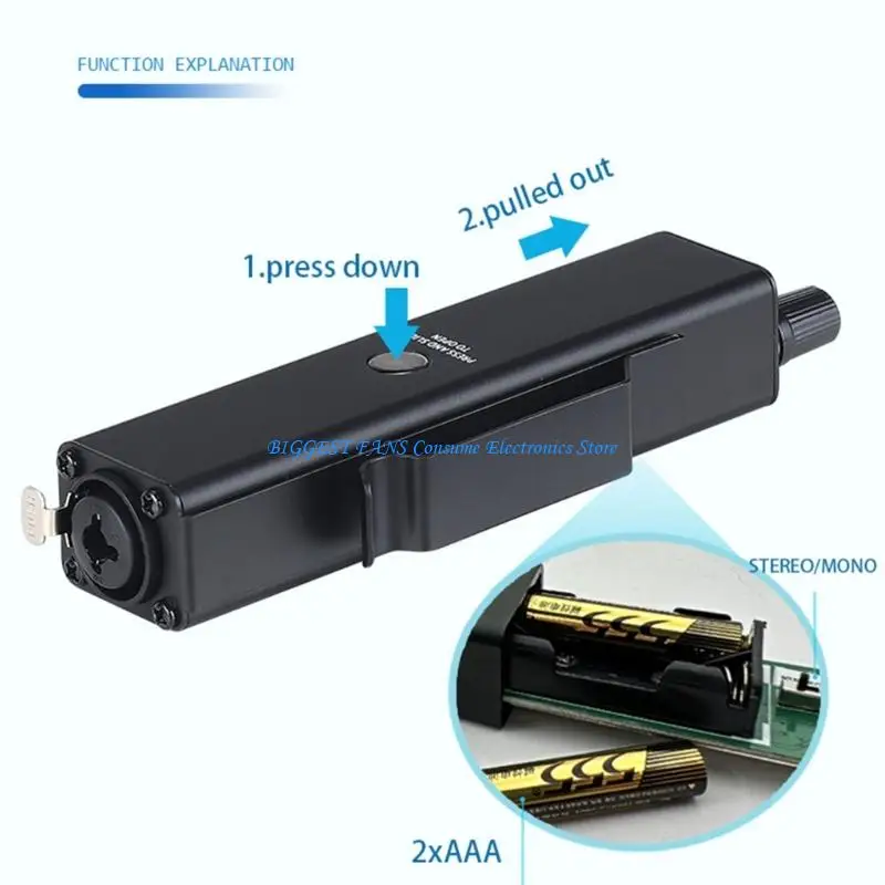 Przenośne urządzenie do wzmacniacza dousznego do poprawy muzyki