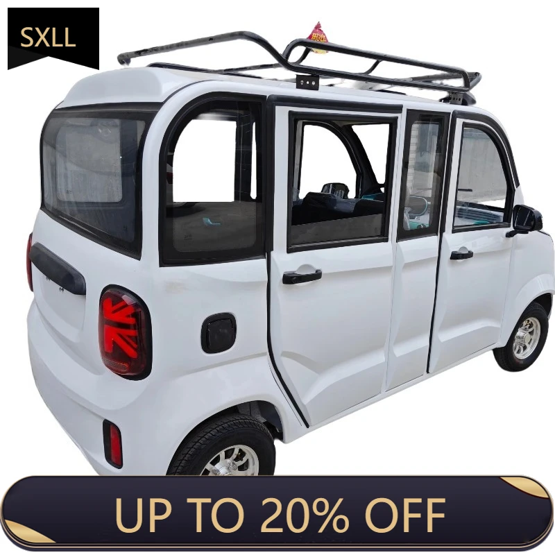 

SXLL Hot-selling four-wheel electric truck, bus luggage rack, mini car, new energy vehicle, made in China, hybrid micro-electri