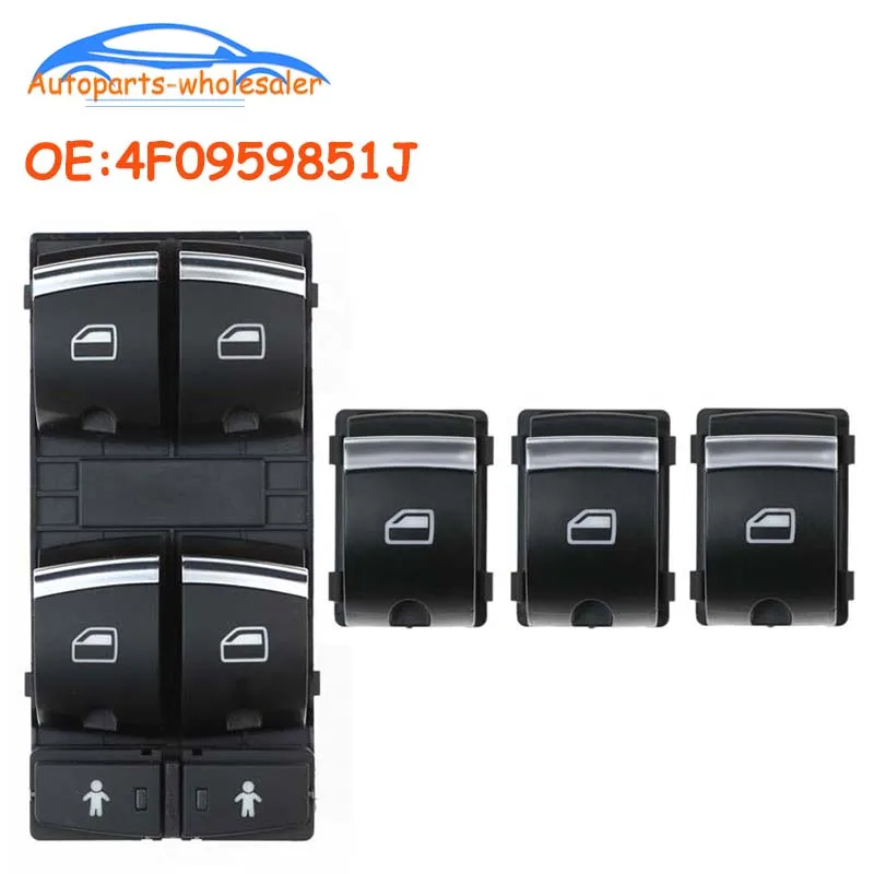 4F0959851J 4F0959855B For A6L Q7 2006-2015 Electric Control Window Lifter Button 4F0 959 851 J 4F0 959 851J Car accessories