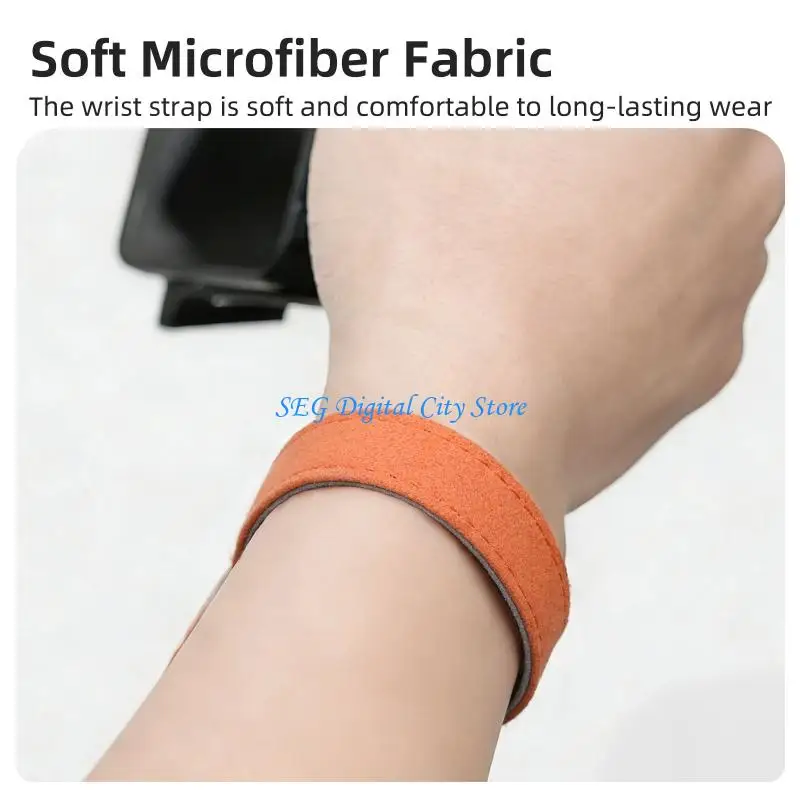 

U75B Strong Camera Wrist Strap Belt For DSLR Mirrorless Camera Wristband Customizable Length Fast Release Safety Holder