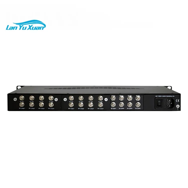 Huafan QAM6248Plus IP/USB DVB-S2 DVB-T Transmodulator Built-in Multiplexing Scrambling Flexible FTA Encrypted Services BISS Mode