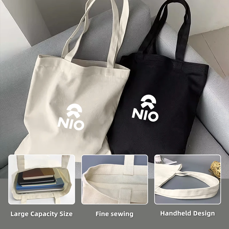 Car Canvas Shoulder Bag Commuting Bag Student Outfit Book Bag For Nio ES6 EC6 ES8 ES7 ET5 ET7 EP9 EVE 2021 2022 2023