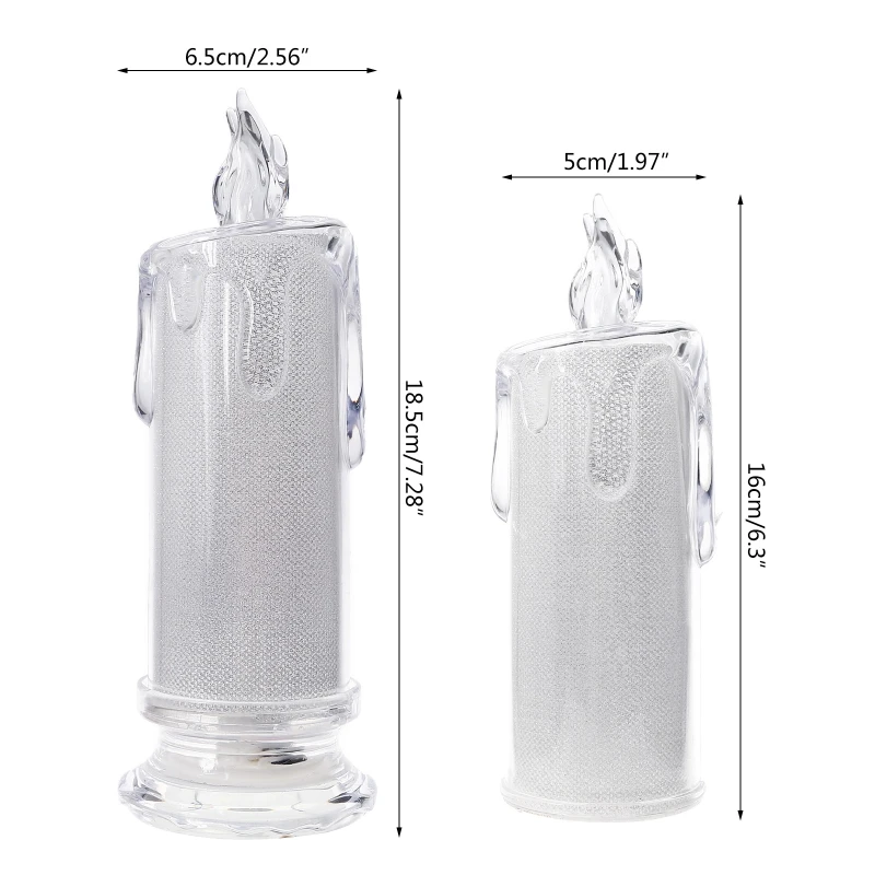 พระเยซู Virgin Christ โคมไฟเทียนโรแมนติก Tealight อิเล็กทรอนิกส์ Flameless LED Light Dropship