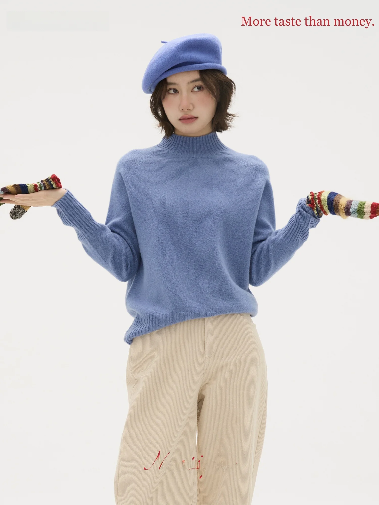 

Женский шерстяной свитер-водолазка с высоким воротником, базовый слой, без швов, простой крой, облегающий, с длинным рукавом, в разных цветах