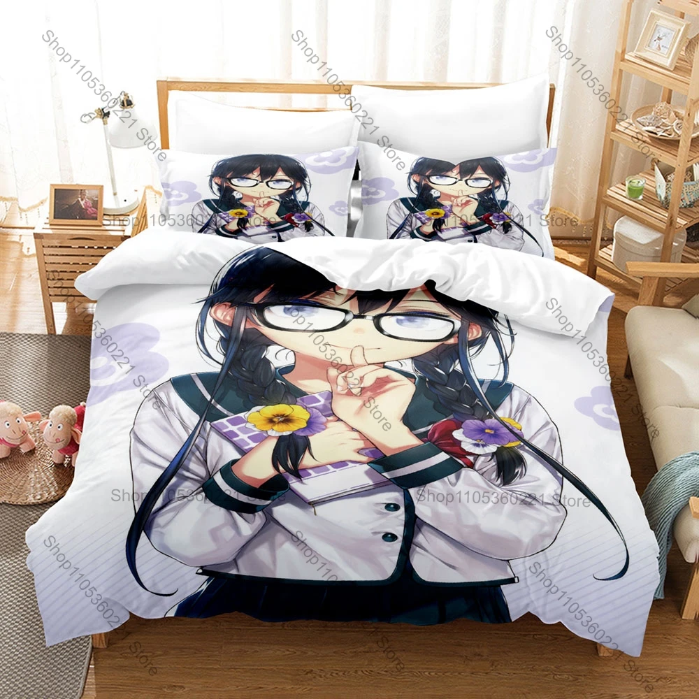Ore wo Suki nano wa Omae dake ka yo Fan Merch Duvet Cover + 2 Pillowcases, Art Bedding for Anime Lovers Collection