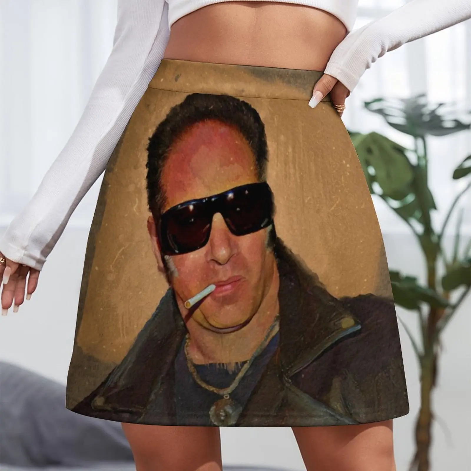 ANDREW DICE CLAY- COOL COMEDIAN PORTRAITS Mini Skirt Skirt shorts midi skirt for women